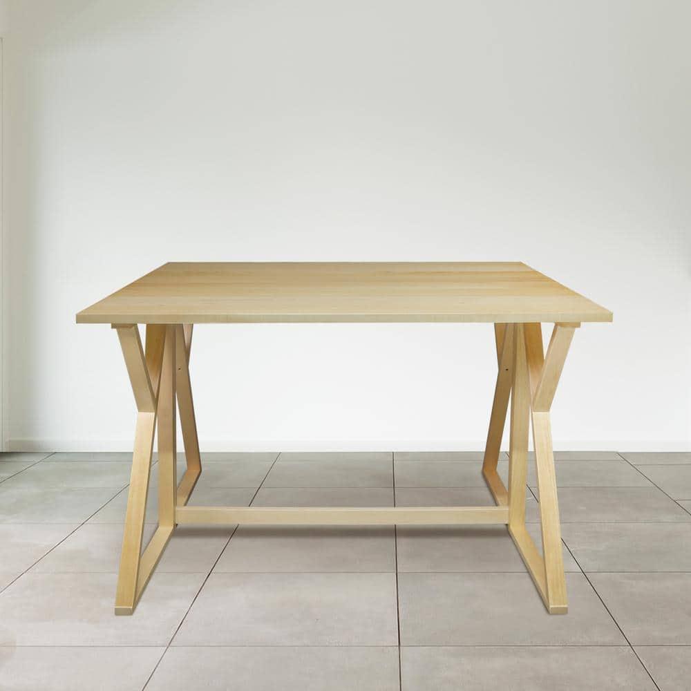 American Trails Aztecs Folding Console to Dining Convertible Table with Solid American Basswood