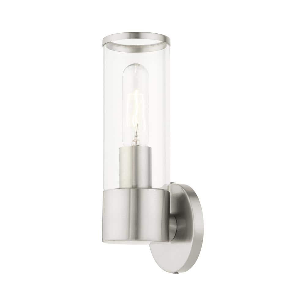 Livex Lighting Banca 1 - Light Sconce in  Brushed Nickel