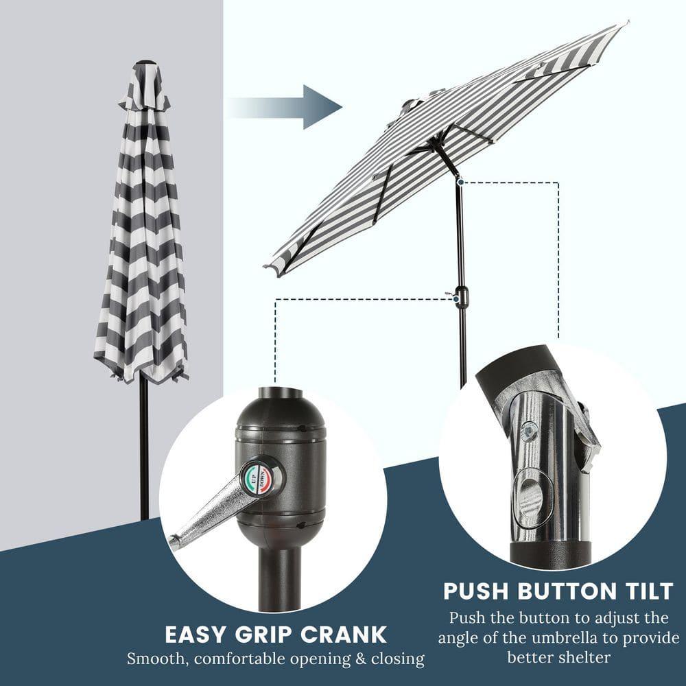 Pierpoint 9' Market Umbrella
