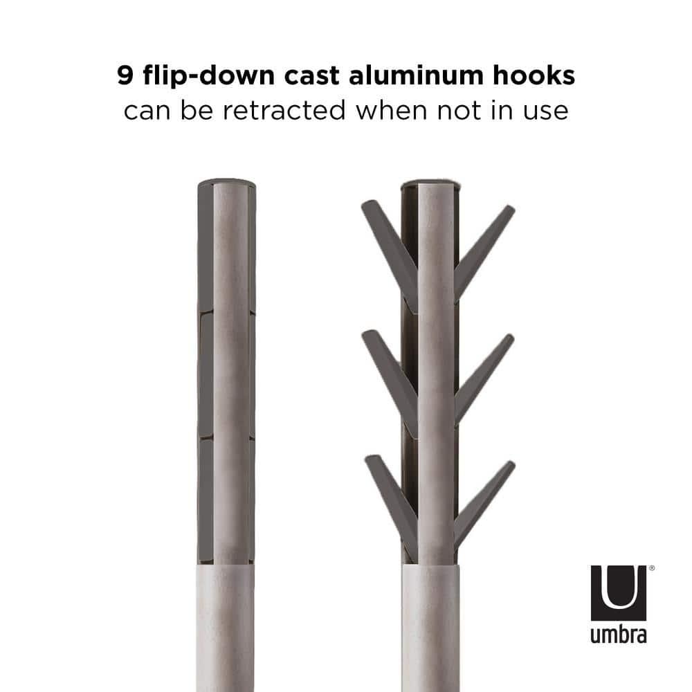 9 - Hook Freestanding Coat Rack
