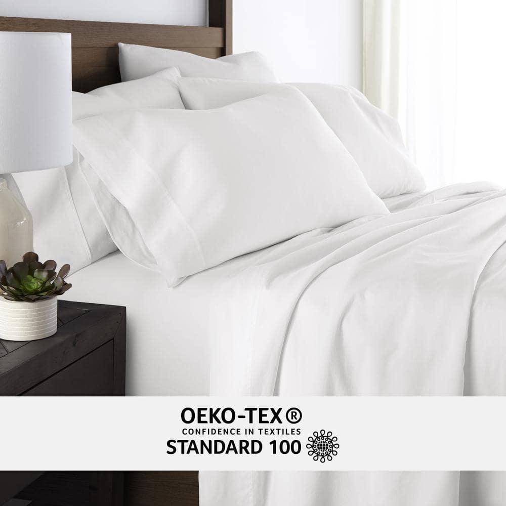 Sateen Long-Staple Cotton Deep Pocket Sheet Set