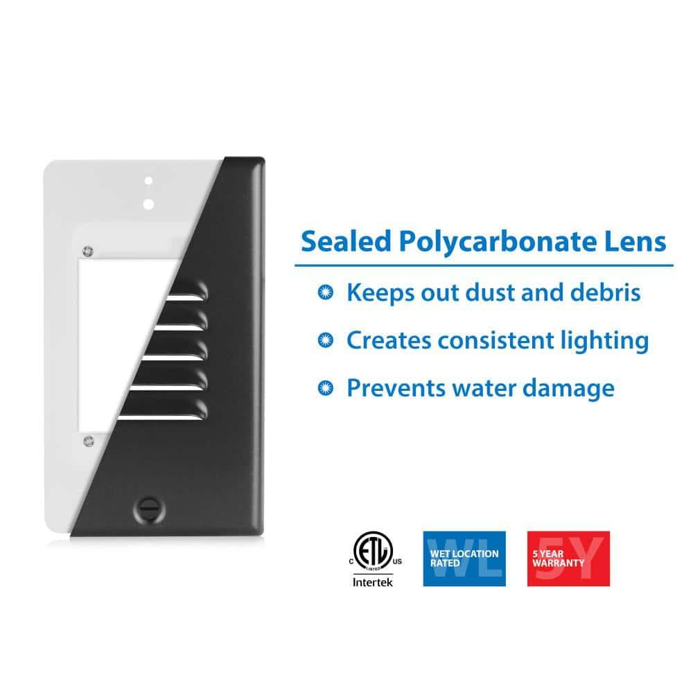 NICOR Lighting Integrated LED Step Light