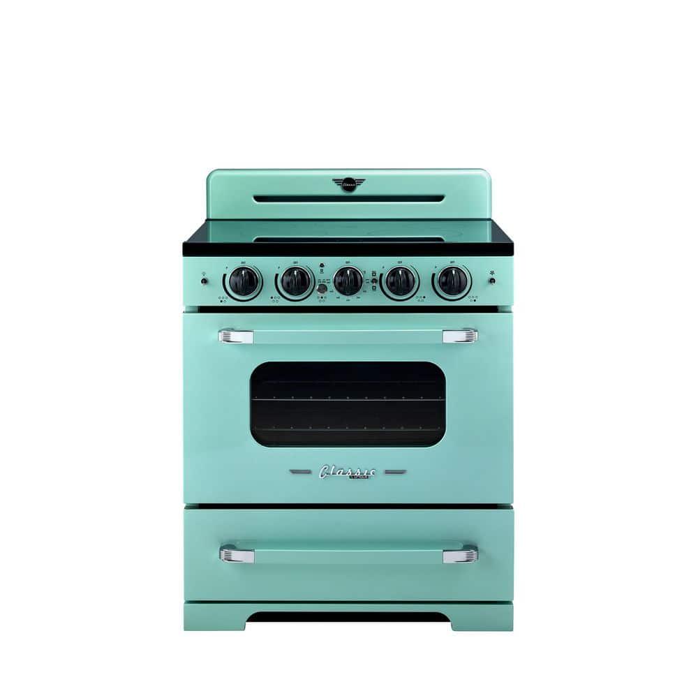 Unique 30' Classic Retro Induction Range, Summer