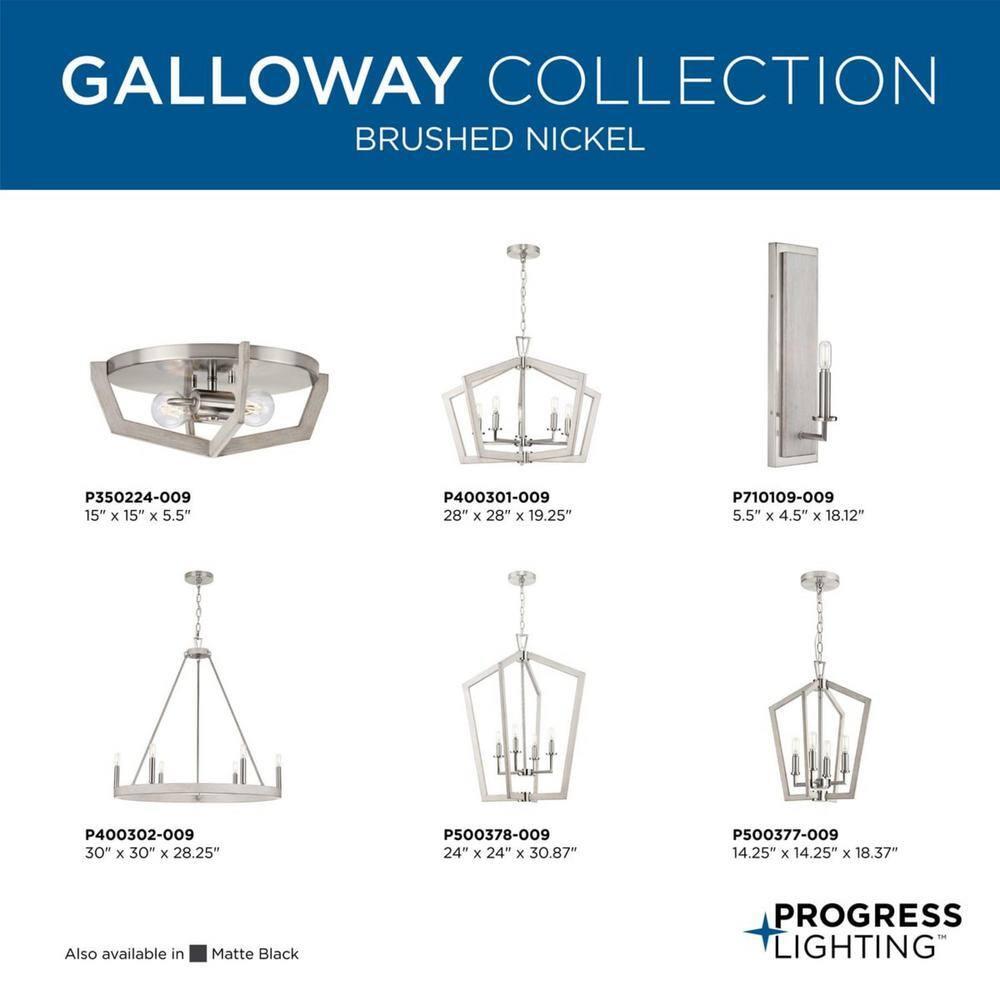 4 - Light Dimmable Square / Rectangle Chandelier