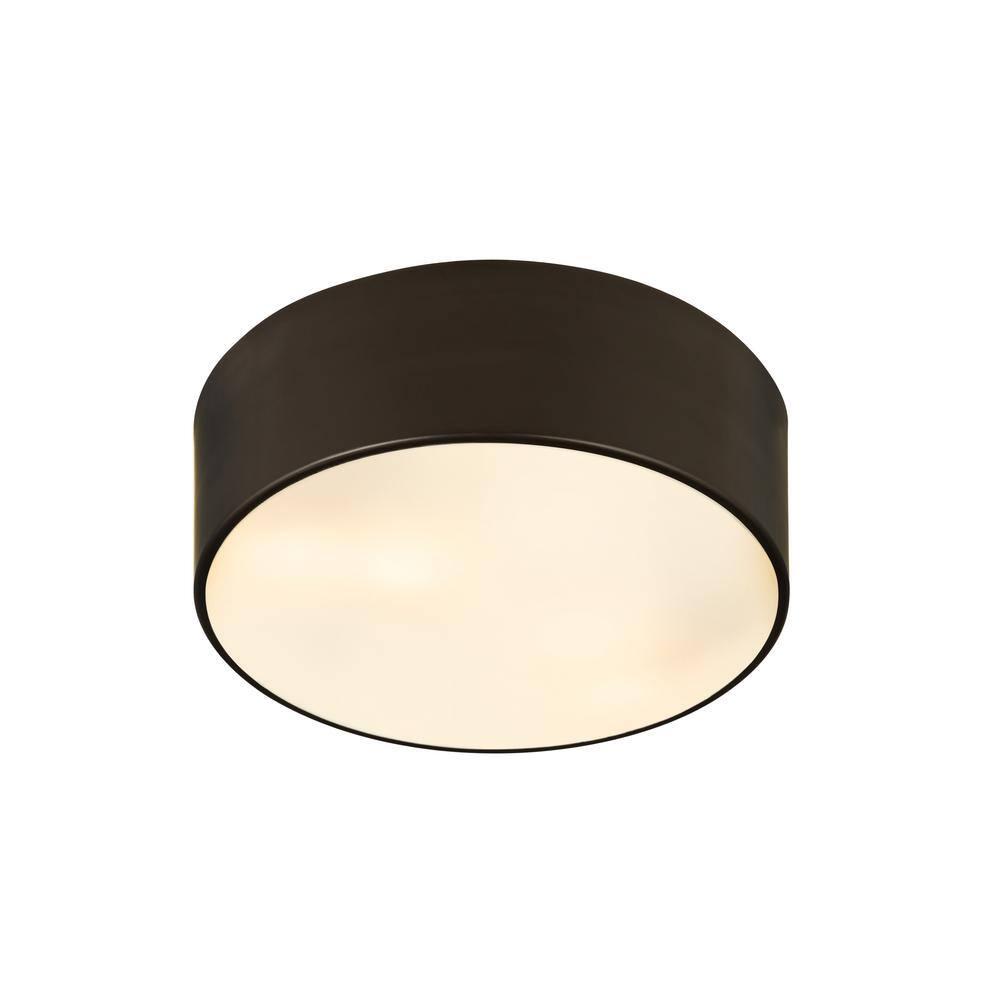 Z-Lite Harley 3 - Light Flush Mount in  Bronze