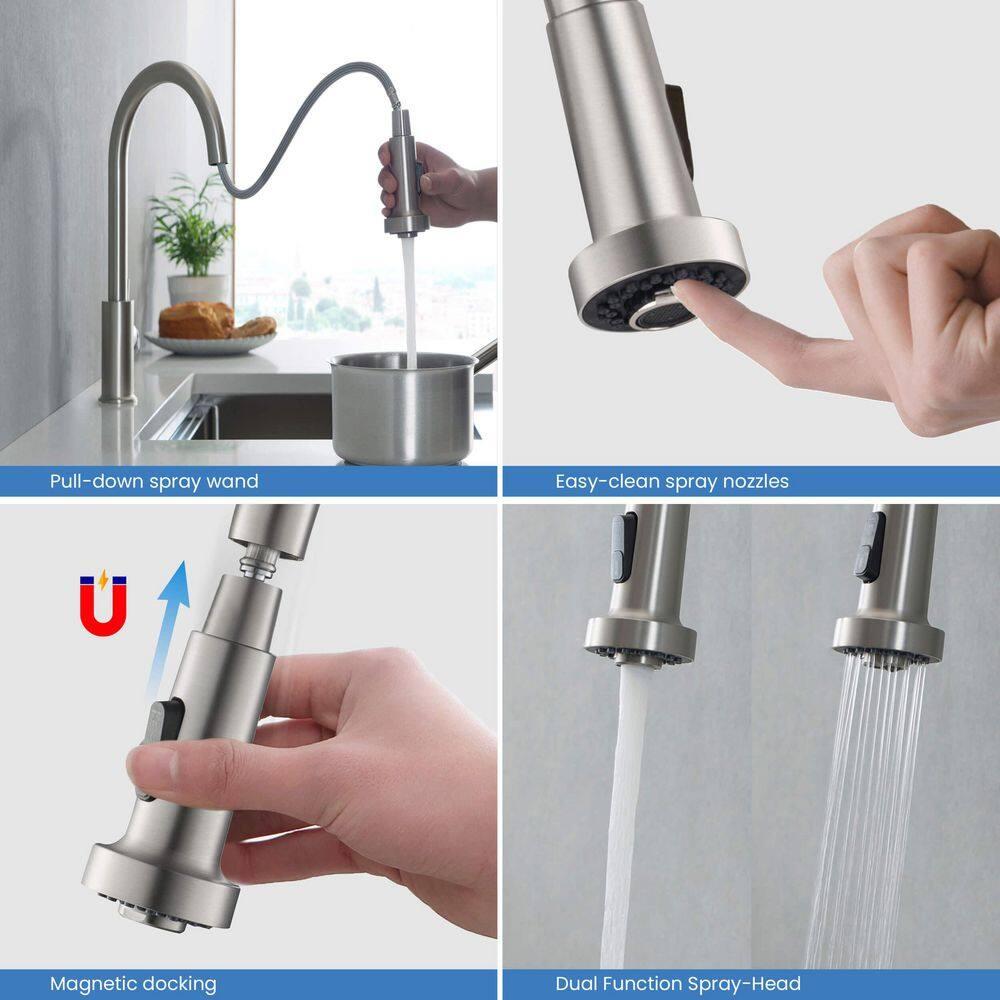 KIBI Macon Pull Down Kitchen Faucet