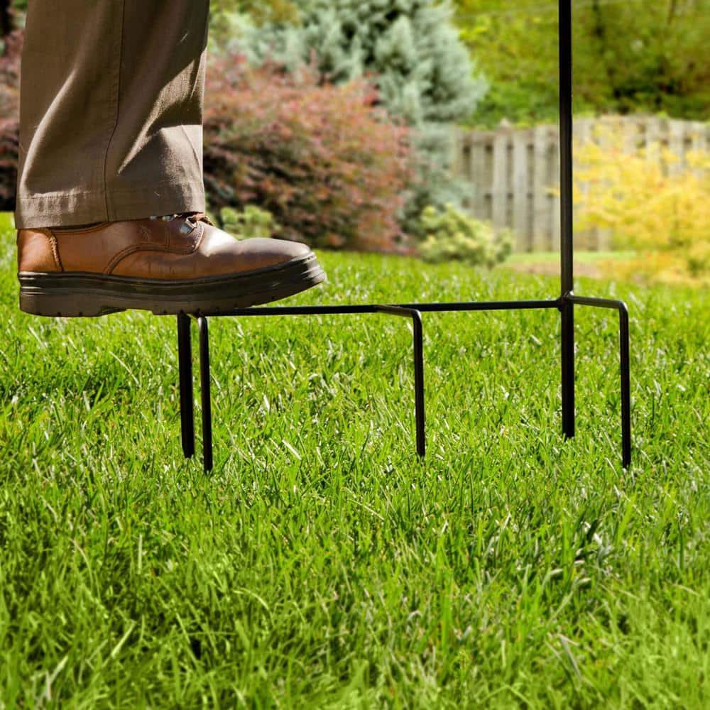 Liberty Garden 642-KD Outdoor Dragonfly Decorative Hose Holder Stand, Black