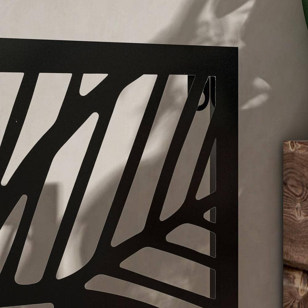 Outsunny Planter Box and Outdoor Privacy Screen, Wall-Mounted or Freestanding for Garden, Patio, Pool, Hot Tub, Black