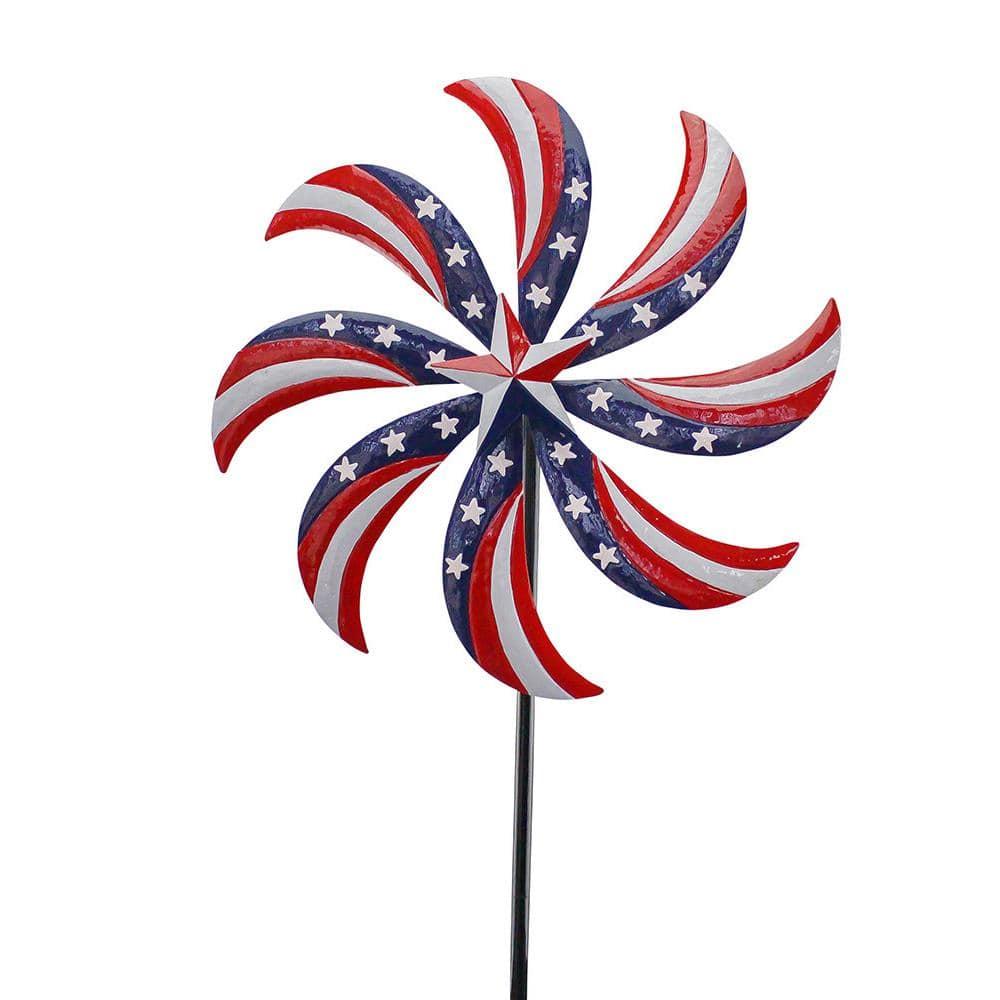 Red Carpet Studios Spinner Stake Patriotic