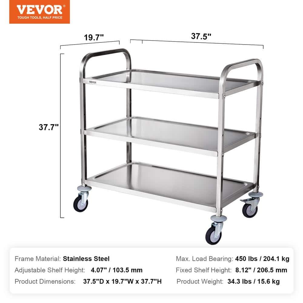 Metal Kitchen Cart