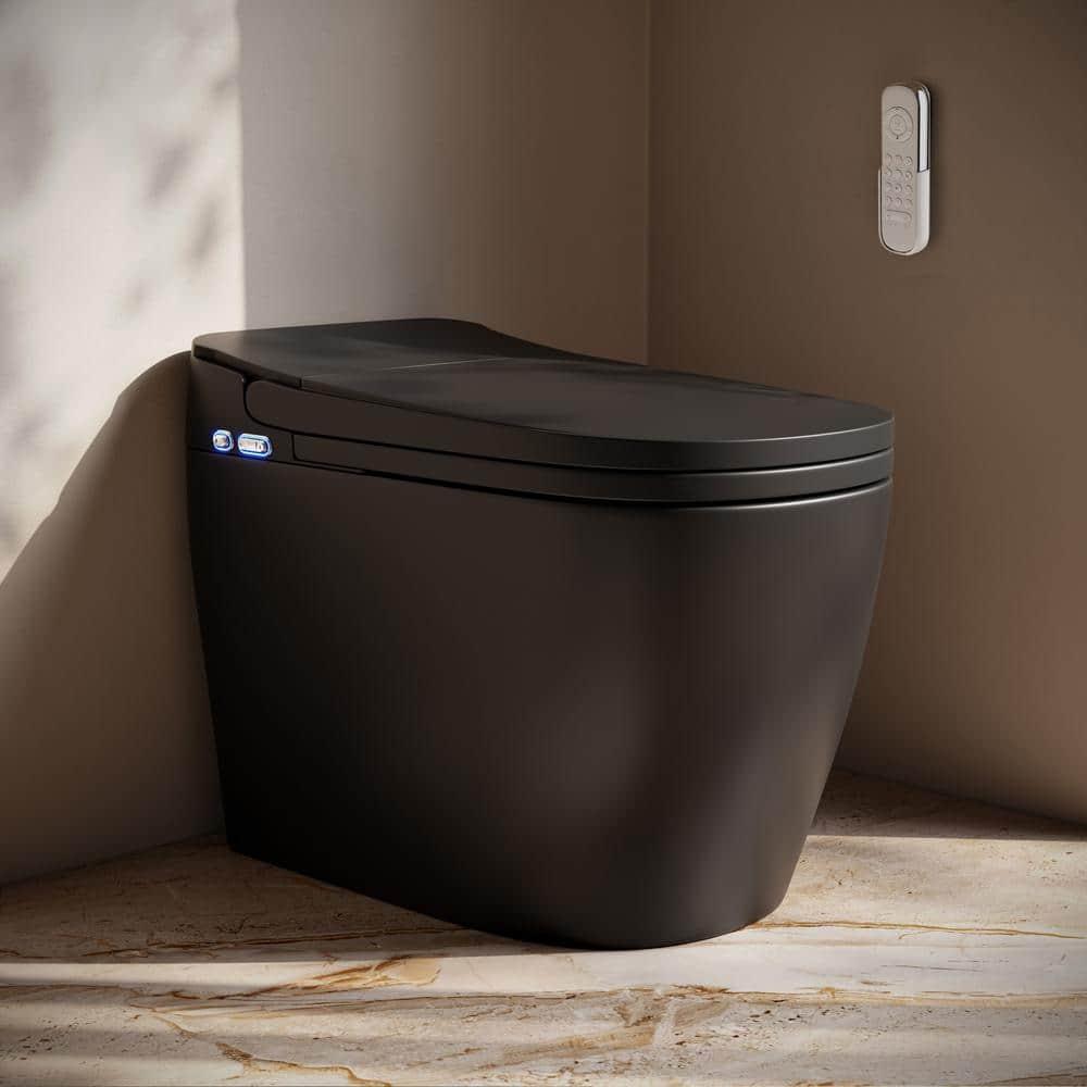 Avancer One Piece Smart Toilet 1.28 GPF With Heated Bidet, Air Drying, Night Light, Foot Sensor