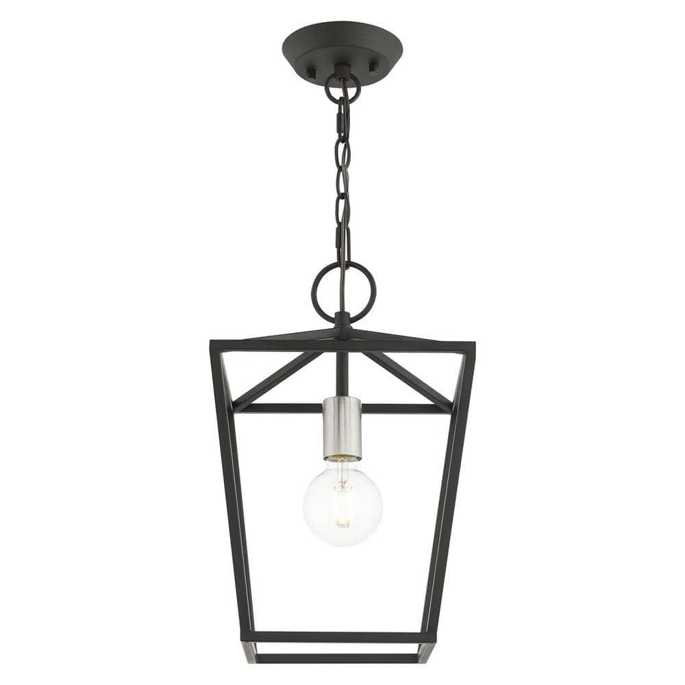 Livex Lighting Devonshire 1 - Light Pendant in  Black