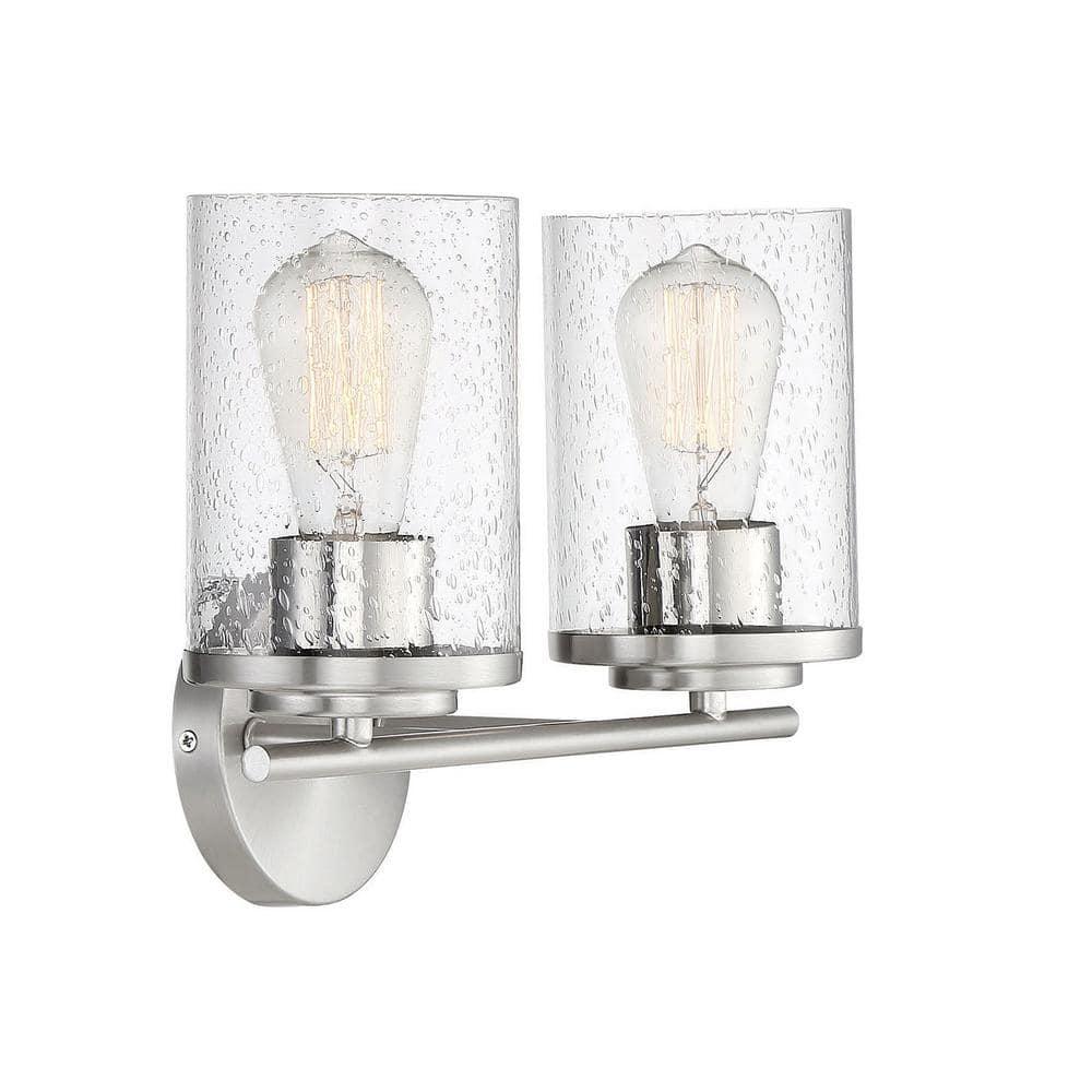 Savoy House Marshall 2 - Light Vanity in  Polished Chrome