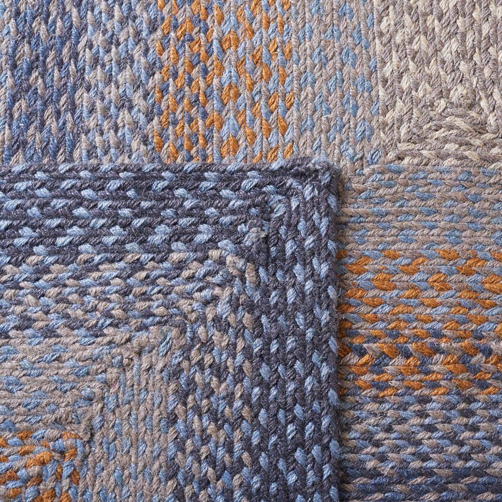 Braided BRD652 Flat Weave Indoor Runner Rug - Grey/Brown - 2'3"x8' - Safavieh