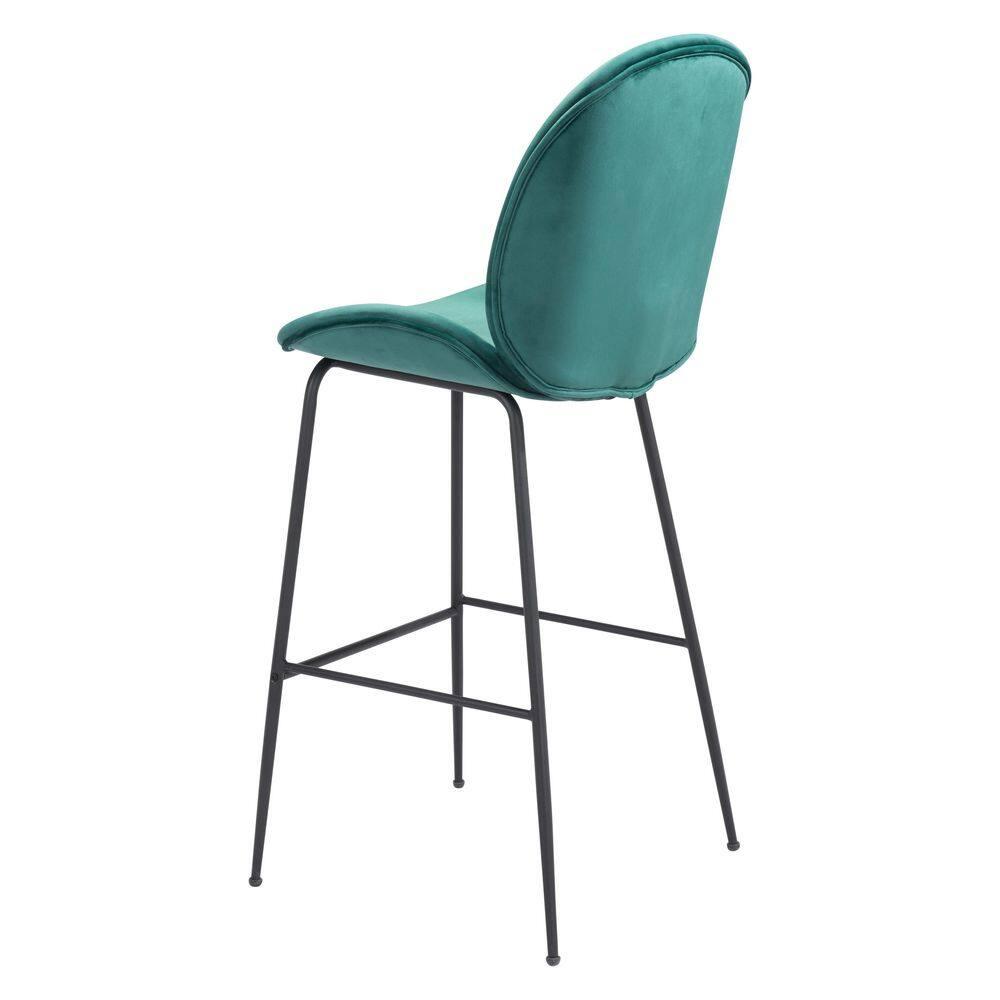 Zuo Miles Barstool Green