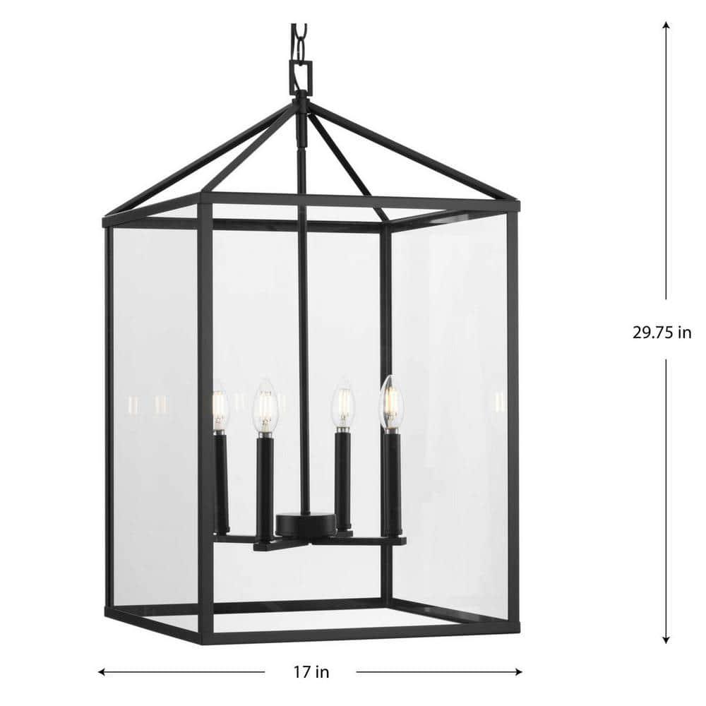 Hillcrest 4 - Light Dimmable Square / Rectangle Chandelier