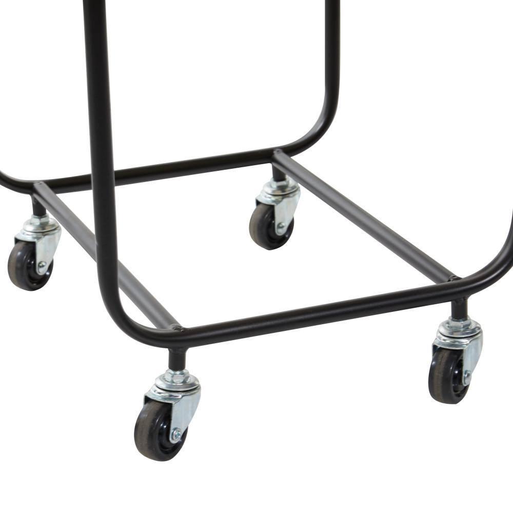 25.75''x19.25''  Contemporary Metal Storage Cart Off White - Olivia & May