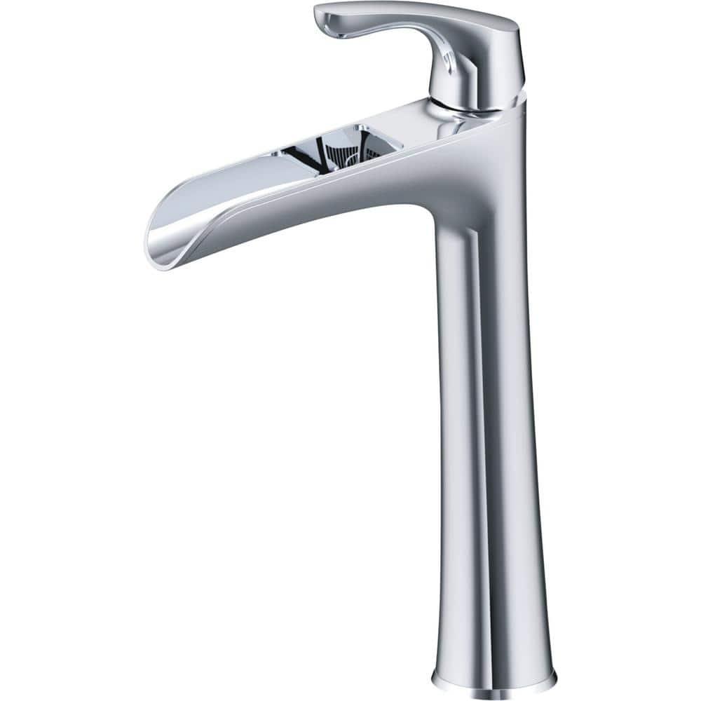 Aegean Vessel Sink Faucet Single-handle Bathroom Faucet with Drain Assembly