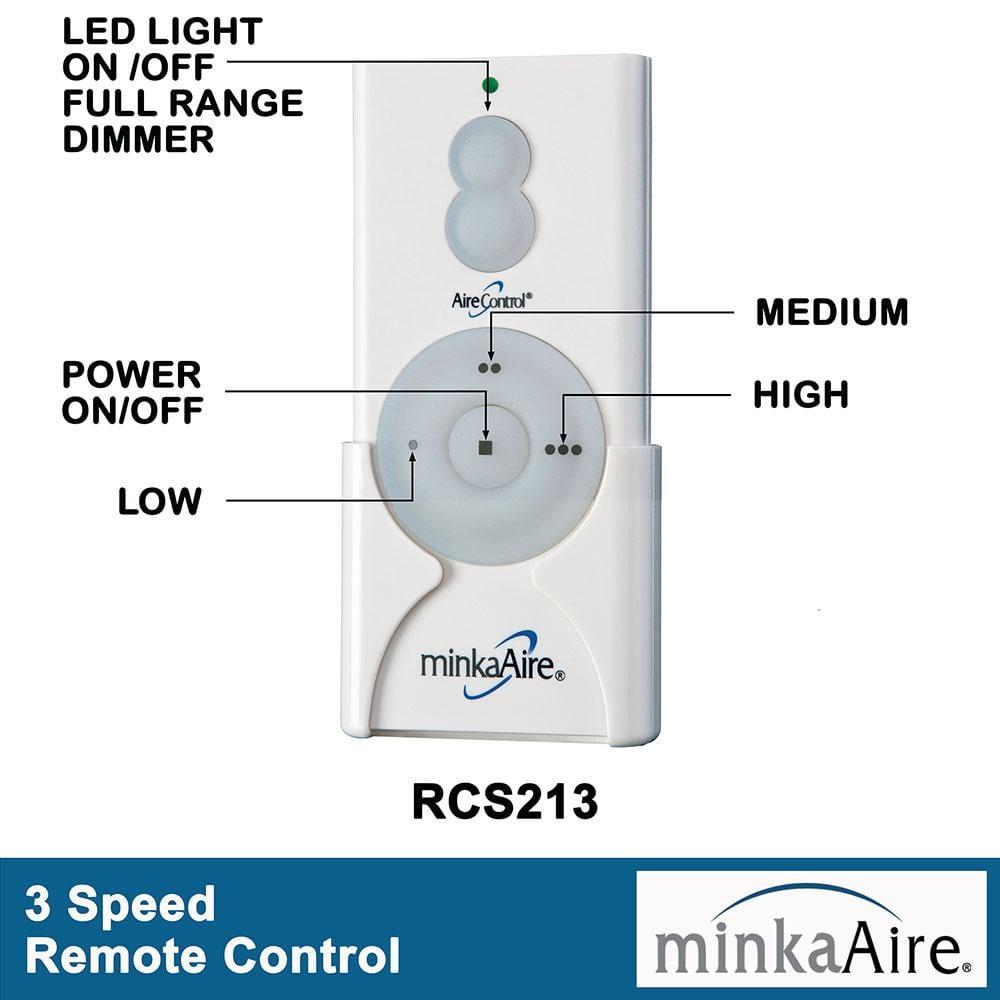 65" Minka Aire Modern Indoor Ceiling Fan LED Light Remote Control Coal for Living Room Kitchen Bedroom Family Dining House Office