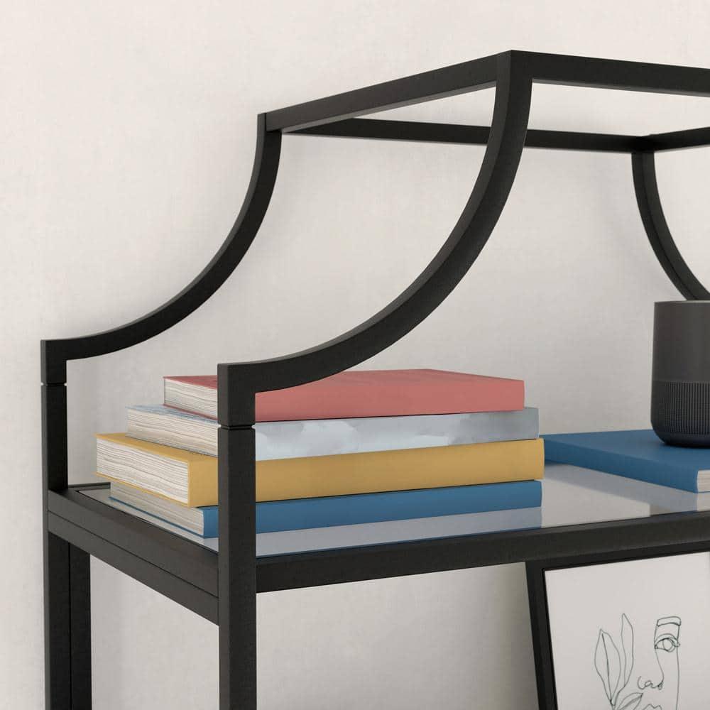 71" Harvey Park Bookcase Black - Sauder
