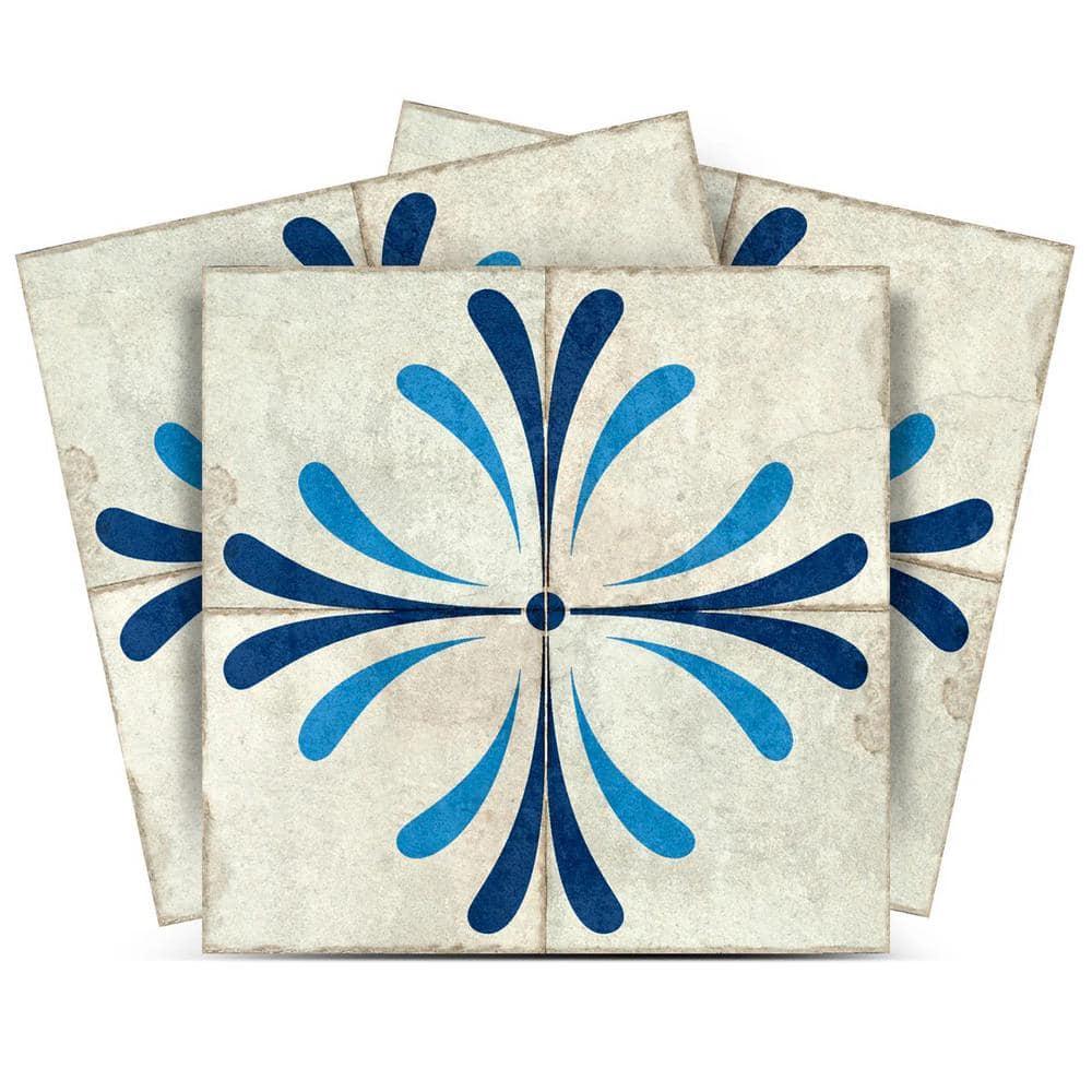 Mi Alma 8'' W x 8'' L Vinyl Peel and Stick Mosaic Tile (Set of 24)