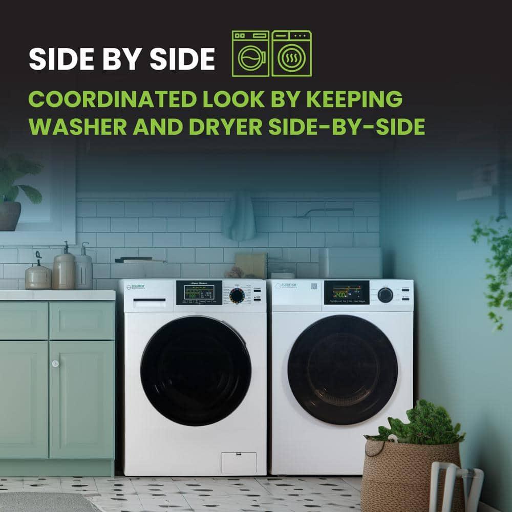 Equator DELUXE LAUNDRY SET Digital Washer 1.9cf 110V Vented Dryer 4cf 110V (Side by Side)