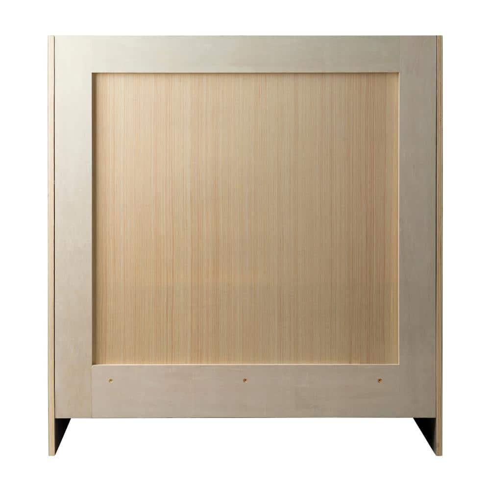 Design House Brookings 30 Inch Bathroom Vanity, Ready to Assemble, Solid Wood, Sherwin Williams – Design House, 587089