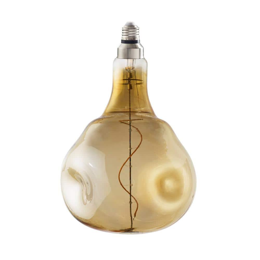 Oversized Orb Antique LED Edison Bulb, 60 Watt Equivalent, E26 Dimmable 2200K