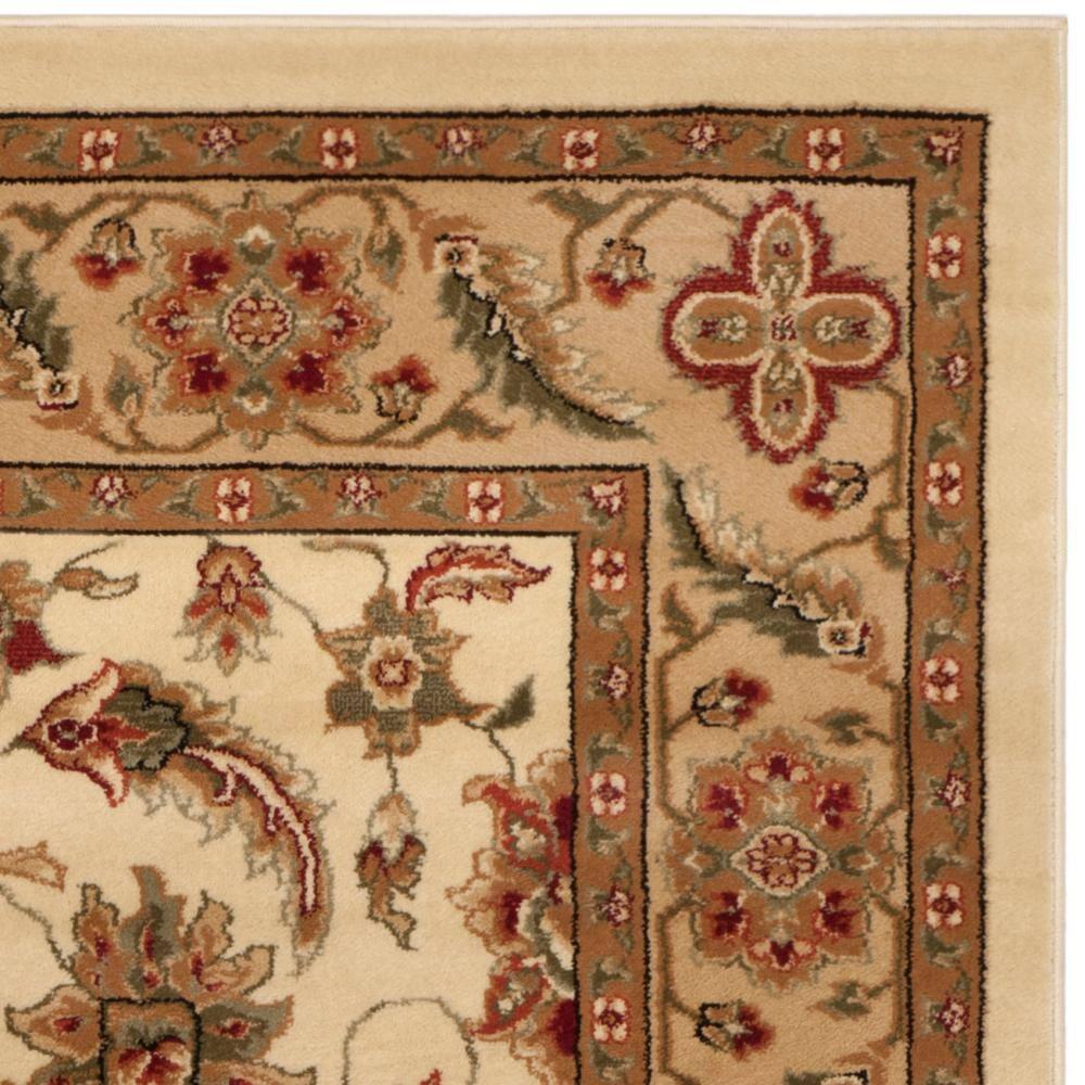 Lyndhurst LNH212 Power Loomed Area Rug - Ivory/Ivory - 6'x9' - Safavieh