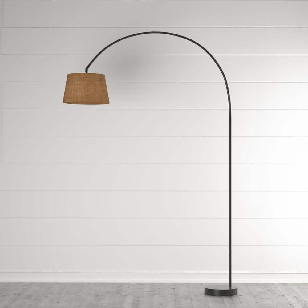 Adesso Goliath Arc Lamp, Matte Black