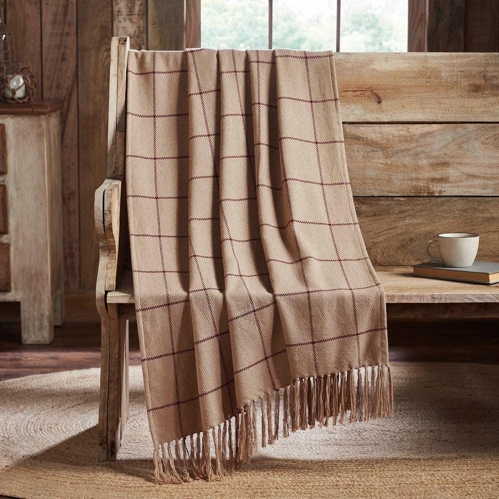 VHC Brands Handmade Throw Blanket