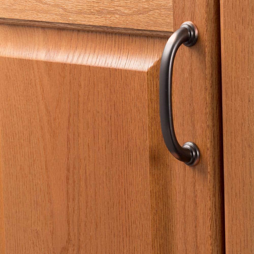 Hickory Hardware Zephyr Kitchen Cabinet Handles, Solid Core Drawer Pulls for Doors, 3-3/4" (96mm)