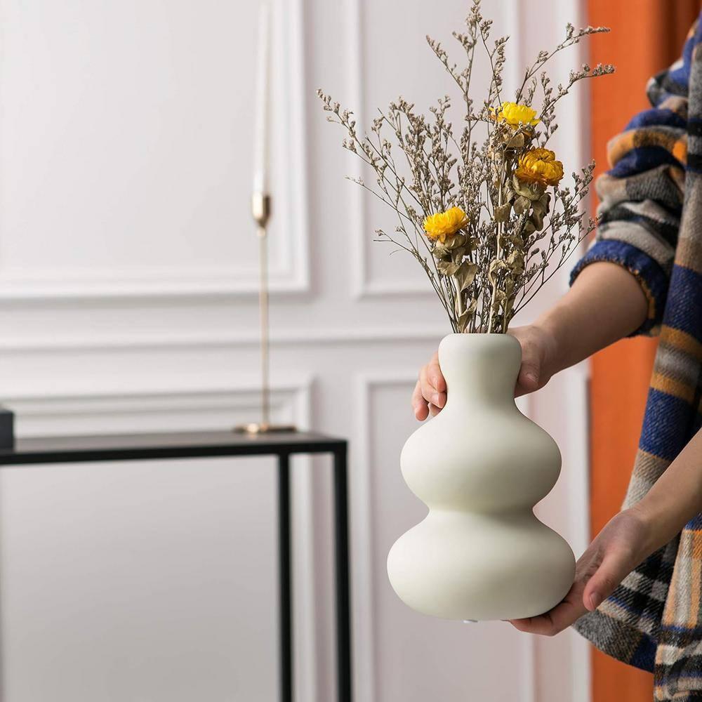 Ceramic Vase Decoration Desktop Flower Living Room Flower Arrangement Home Decor