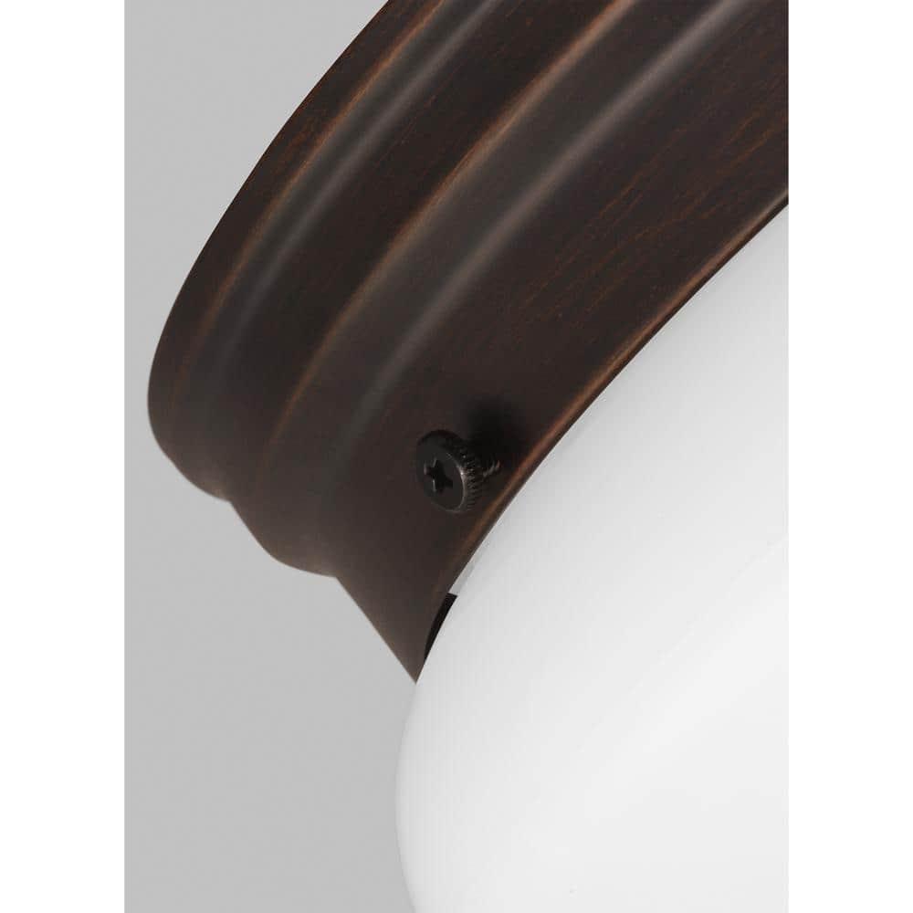 Nuvo 60-2643 - 2 Light Medium Mushroom w/ Frosted Glass
