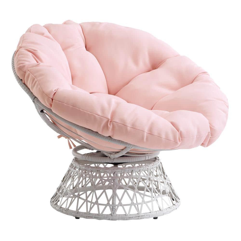 Bayou Breeze Papasan Chair with 360-Degree Swivel
