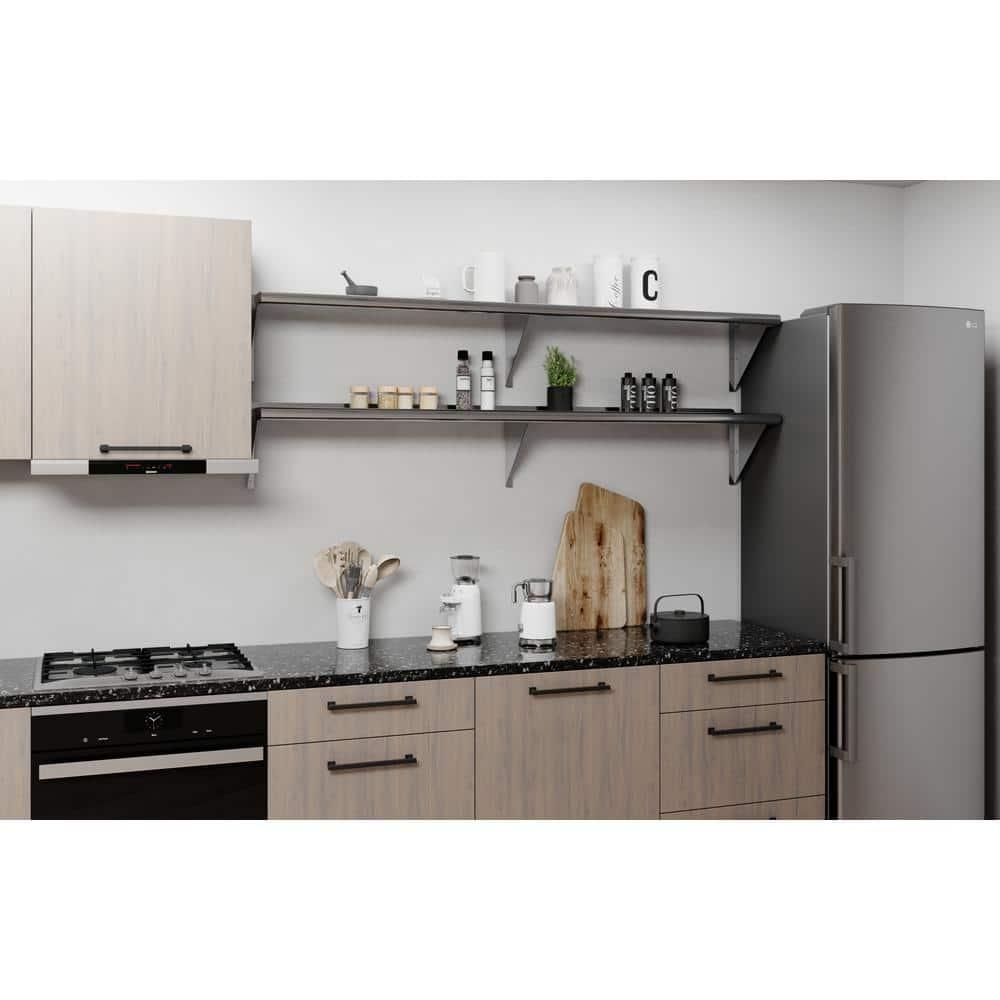 AmGood 12 in. x 72 in. Stainless Steel Wall Shelf | NSF Certified | Appliance & Equipment Metal Shelving | Kitchen, Restaurant, Garage, Laundry, Utility Room