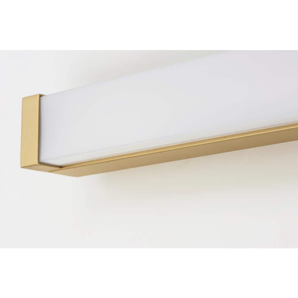 52008GLD-Maxim Lighting-Spec-LED Bath Vanity Light-Minimalistic Contemporary Style-Gold Finish-48 Inch Size