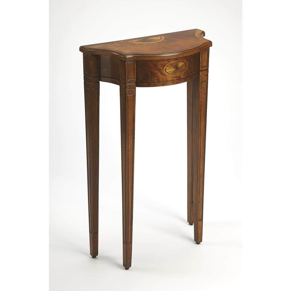 Butler Specialty Chester Burl Console Table In Brown