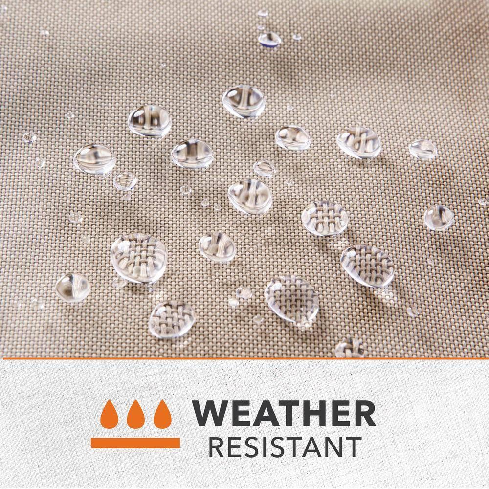 Modern Leisure Modern Leisure Monterey Patio Swivel Lounge Chair Cover, 2-Pack, 37.5"L x 39.25"W x 38.5"H, Beige (Set of 2)