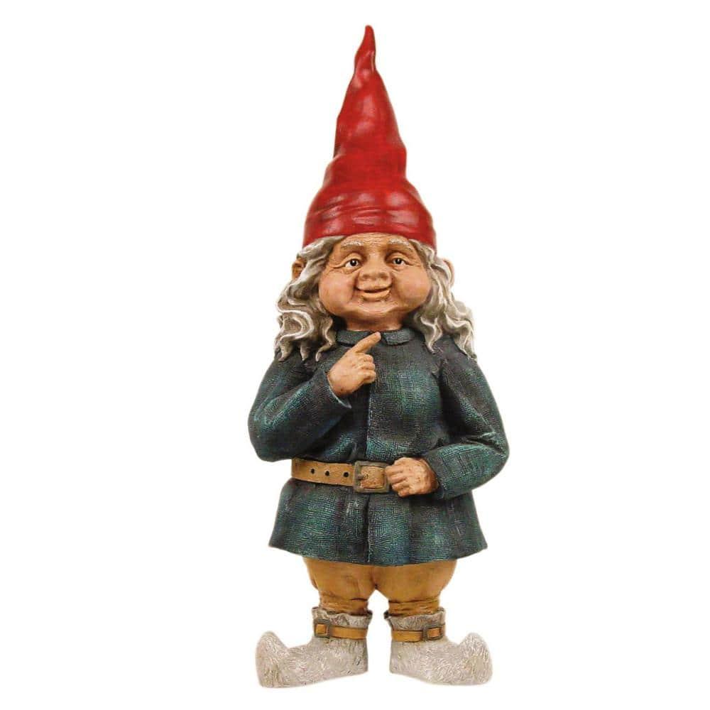 Old World Gnomes Zelda the Female Gnome Garden Statue
