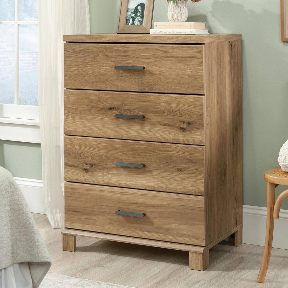 Sauder Rosedale Ranch 4 Drawer Chest Timber Oak