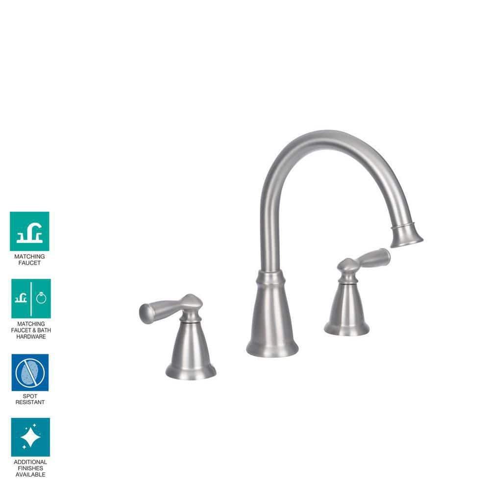 Banbury Double Handle Deck Mounted Roman Tub Faucet Trim