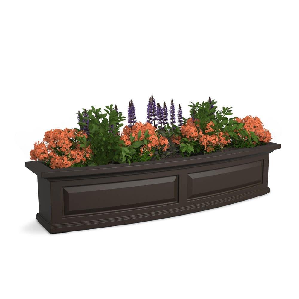 Mayne Inc. Nantucket Resin Window Box with Water Reservoir