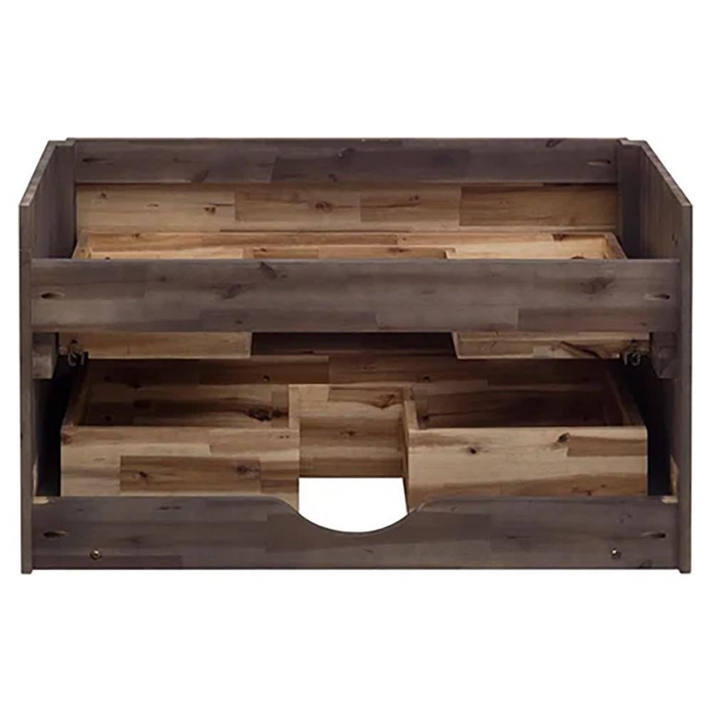 Fresca Formosa 70" Wall Mount Floating Double Sink Bathroom Vanity Base Only - Top and Sink Not Included