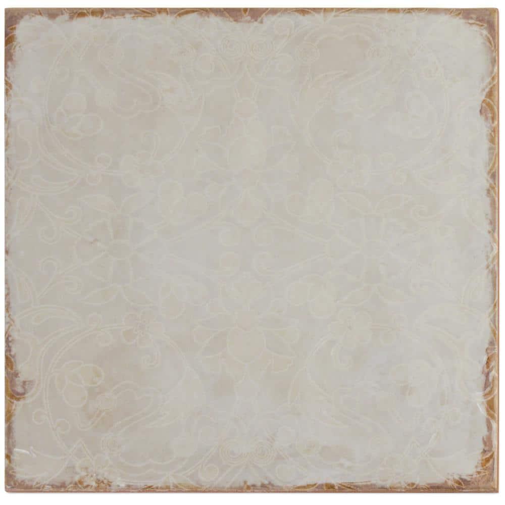 Angela Harris Harbour Tirreno Décor 8" x 8" Ceramic Floor and Wall Tile