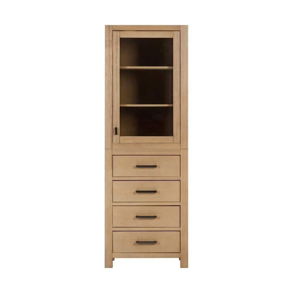 Avanity Modero-Lt24 Modero 71" Wood Free Standing Bathroom Linen Tower - Wood