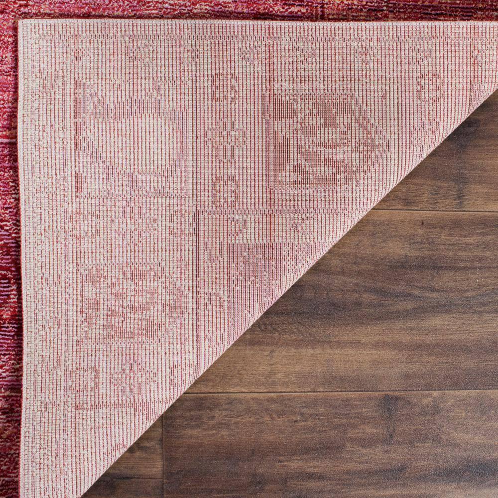 Valencia VAL103 Power Loomed Area Rug - Red/Red - 4'x6' - Safavieh.
