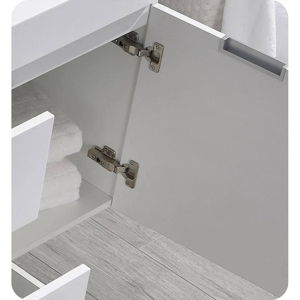 Valencia 60" Wall Mount Single Sink Bathroom Vanity Base Only (Top and Sink Not Included)