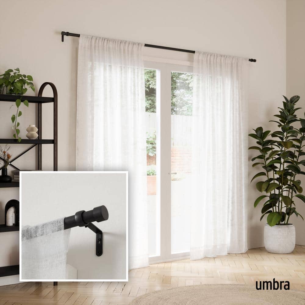 Umbra CAPPA Single Steel Curtian Rod