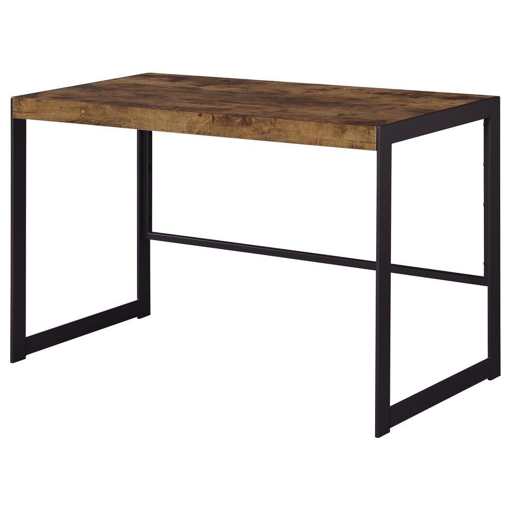 Estrella Writing Desk Antique Nutmeg - Coaster